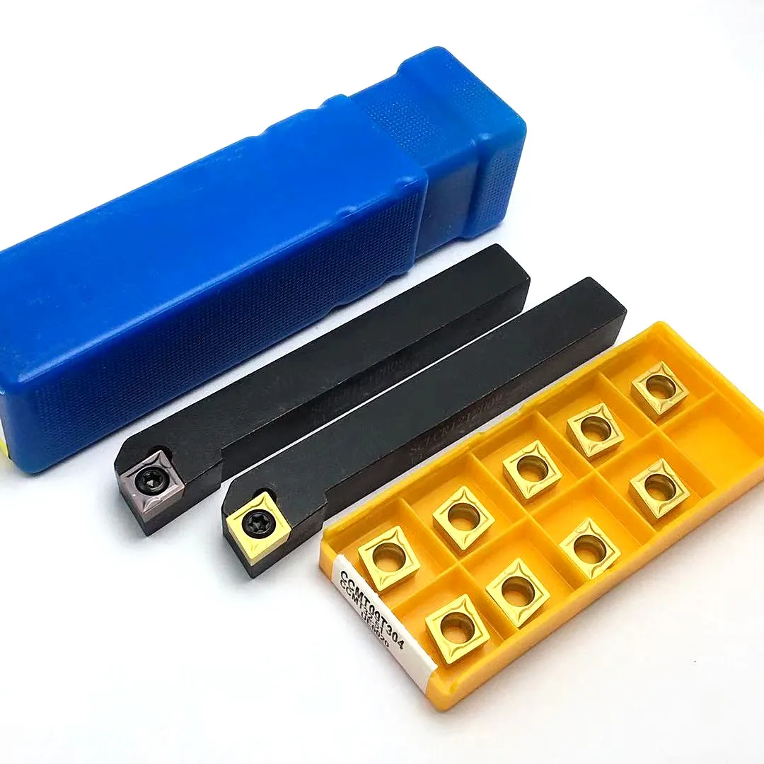 

SCLCR2020K09 SCLCR1212H09 SCLCR1616H09 lathe attachment 95 degree cylindrical turning tool holder + 10 CCMT09T304 cutting insert