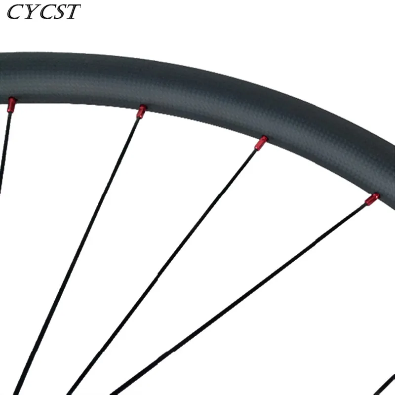 MTB XC карбоновое колесо 29er 28 мм асимметричное Левша 2 0 переднее clincher бескамерный