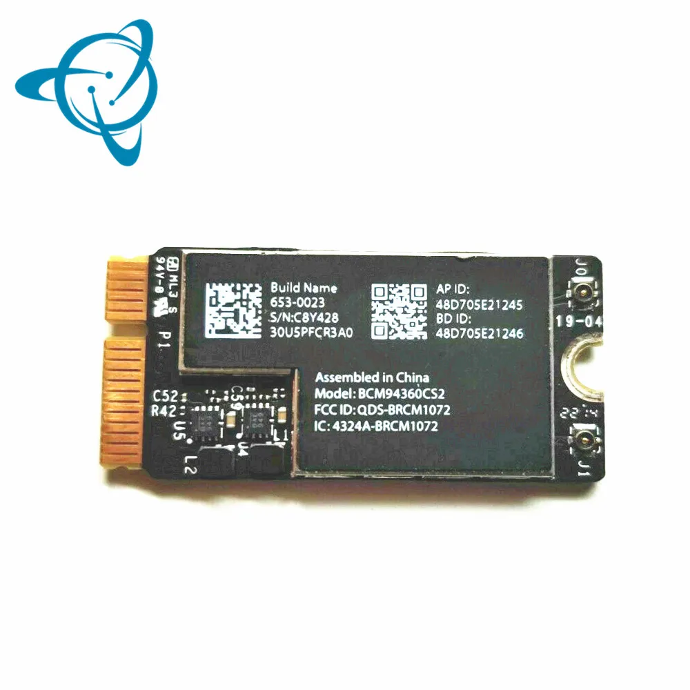 BCM94360CS2 беспроводной-AC WIFI Bluetooth BT 4 0 аэропорт 802.11ac карта для Macbook Air 11 &quotA1465 13&quot A1466
