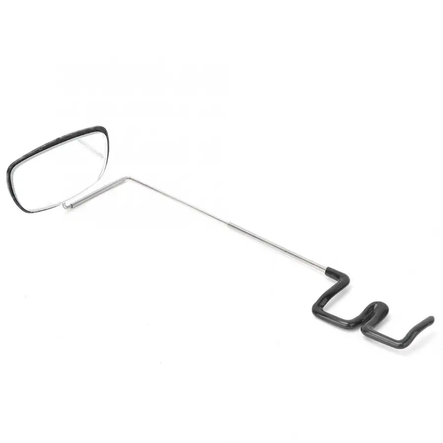 Aluminium Alloy Bike Bicycle Cycling Riding glasses Mirror Helmet Mount Rearview Rear View Eyeglass 360 adjustment | Спорт и
