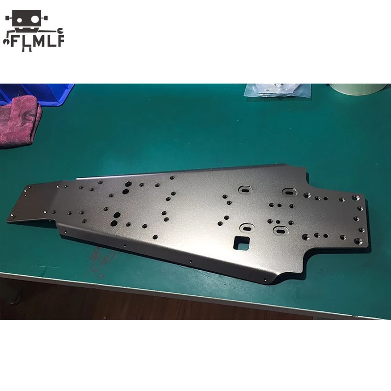 Металлическая основная рама шасси подходит для 1/6 FG Monster Hummer ROFUN ROVAN Big Truck Запчасти