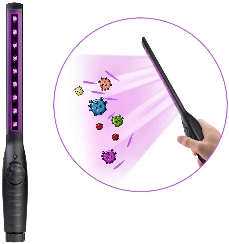 Rechargeable uv sterilizer Disinfection UVC Light Ultraviolet bacterial Kill Mite Home light lamp | Лампы и освещение