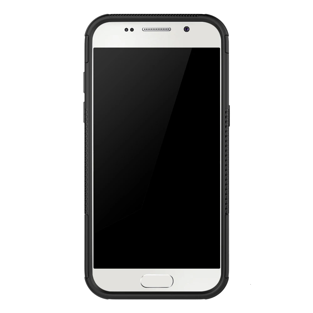 Чехол для samsung Galaxy A3 2017 a320 PC + Силиконовый сверхмощный противоударный 3D чехол