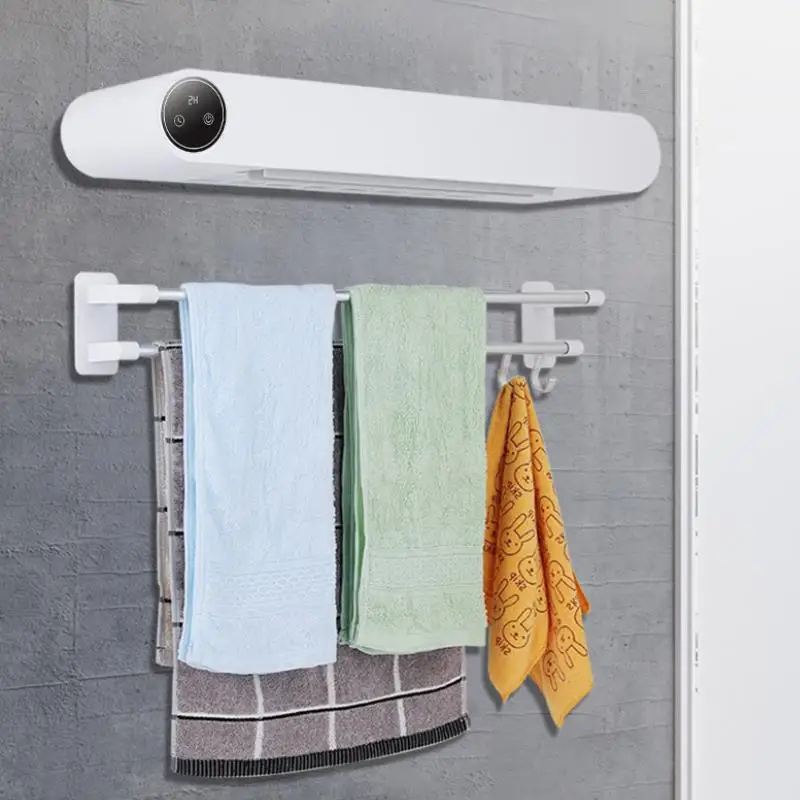 

Bathroom smart electric towel rack home bathroom underwear disinfection drying rack box UV sterilization bath towel rack
