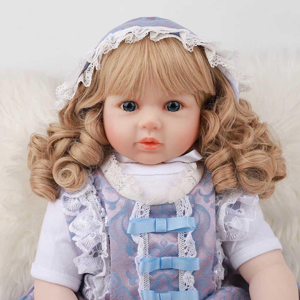 

Куклы Новорожденные, 60 см, плотные кудри, реалистичные, для малышей