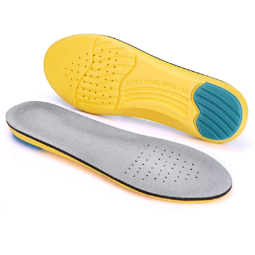 

Sport Insoles Memory Foam Sweat Absorption Pads Shoe Inserts Breathable Foot Care Men Women foot massager Unisex health care
