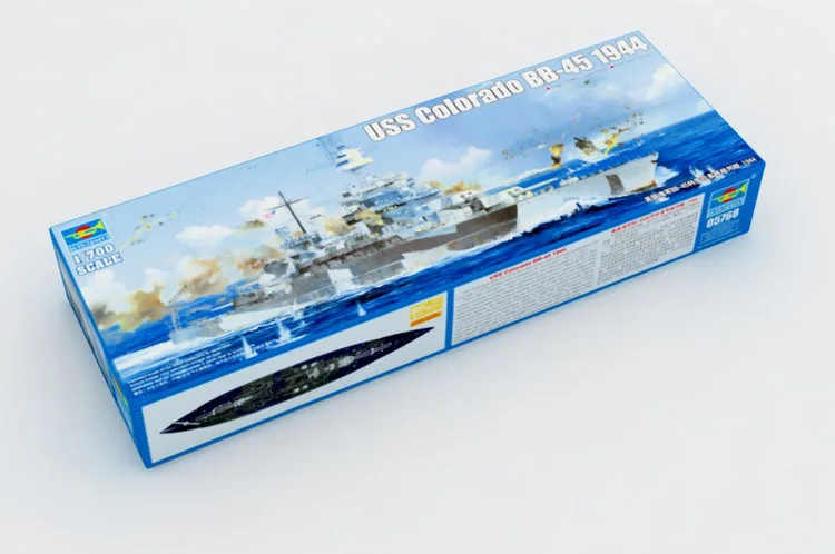 Пластиковая модель Trumpeter TR05768 1/700 USS Колорадо 1944 |