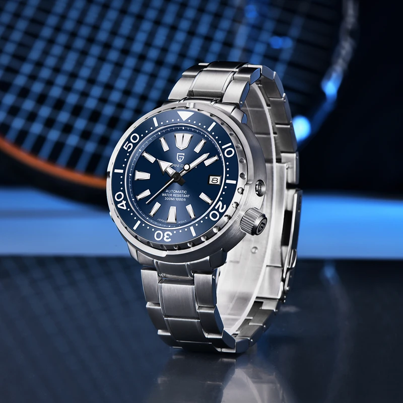 

PAGANI DESIGN New 300M Diving Mechanical Wristwatch Luxury Sapphire Glass NH35A Movement Ceramic Bezel Automatic Men's Watches