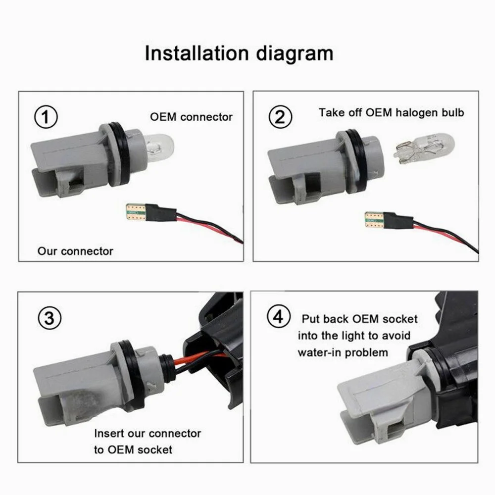 

Side Marker Led Dynamic Turn Signal Light Flasher Indicator Blinker For Ford C-Max Fiesta Focus MK2 Fusion Galaxy For VW Polo