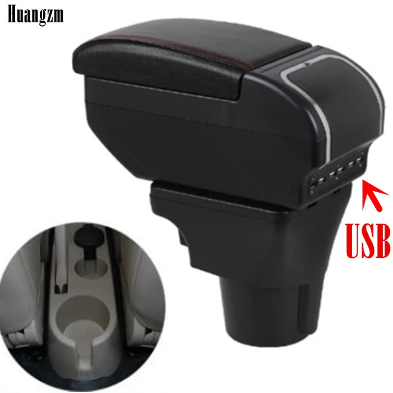 Для Kia Rio II подлокотник коробка 2 Центральный магазин содержание подстаканник