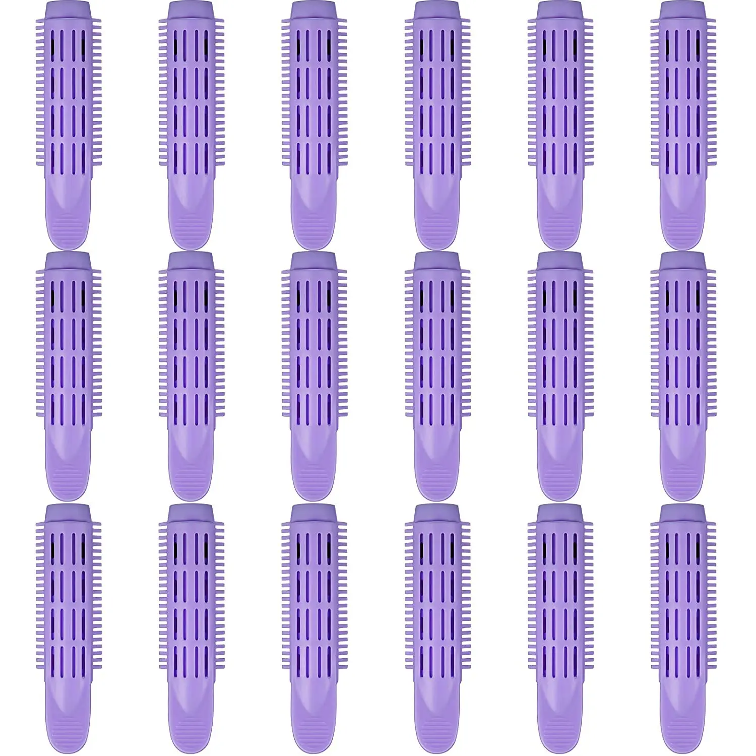 

18 Pieces Voluminizing Hair Root Clip Natural Fluffy Hair Clip Hair Root Curler Roller Self Grip Root Volume Hair Curler Clip