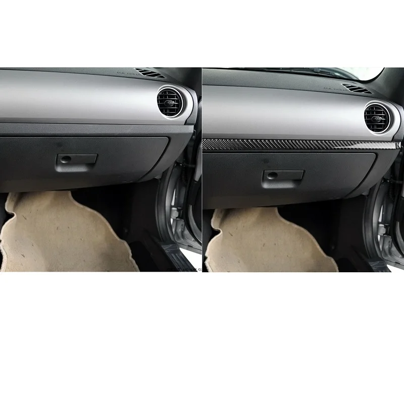 Углеродное волокно Co-pilot Отделка приборной панели полосы автомобильные