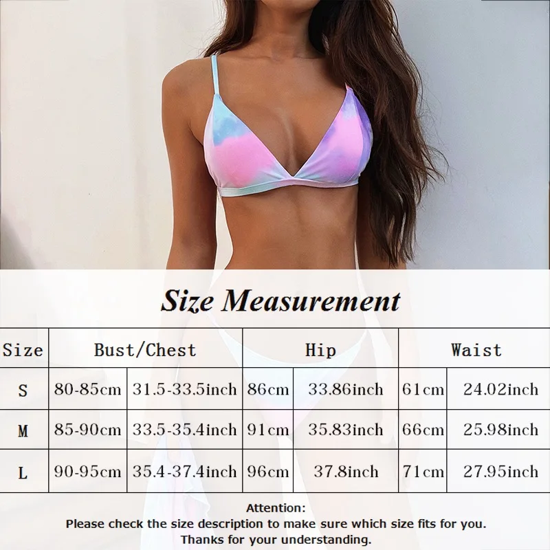 

Floral print swimsuit 3-piece mesh bikini set Triangle micro swimwear women String high cut bathing suit Beach wear