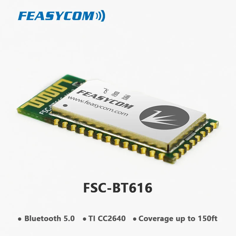 FEASYCOM TI CC2640R2F Bluetooth 5 0 BLE модуль с поддержкой главного ведомого модуля для передачи