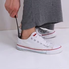 1 шт. Портативный прочный обувной гудок, профессиональный пластиковый черный обувной гудок 18,5 см, 18,5*4 см