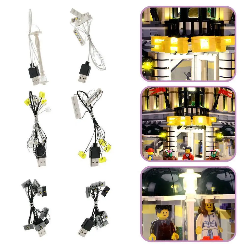 Совместимость с Lego освещение подходит для улицы магазин Универсальный серии