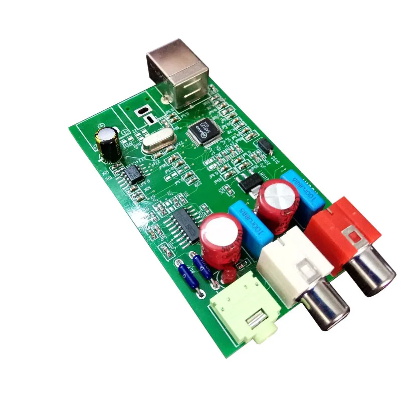 Декодер Lusya HIFI ES9023 USB OTG DAC внешняя Плата декодера 24 бита 192k звуковая карта