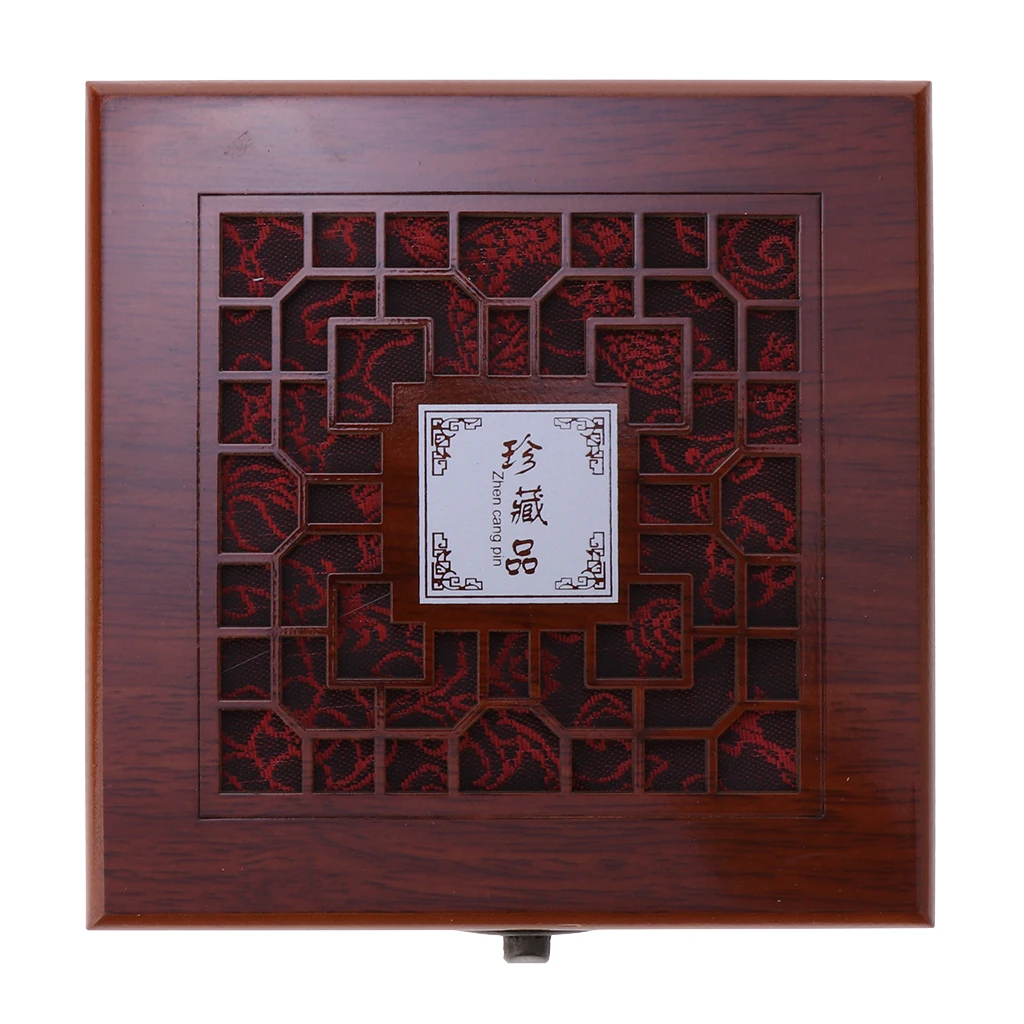 

Большой ретро деревянный держатель для хранения жемчужного ожерелья Деревянный чехол для ювелирных изделий