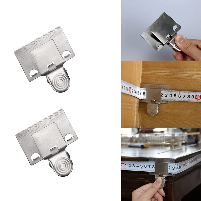 

Measuring Tape Clip New Type Woodworking Precise Positioning Wood Measuring Tool Accessories Measure Locate Tools