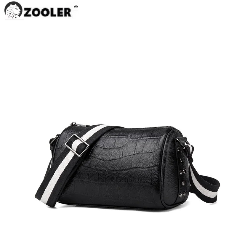 ZOOLER Women Bag Genuine leather Bucket Shoulder Bag Fashion Luxury Brand Design Crossbody Bag Party designer for women #yc250