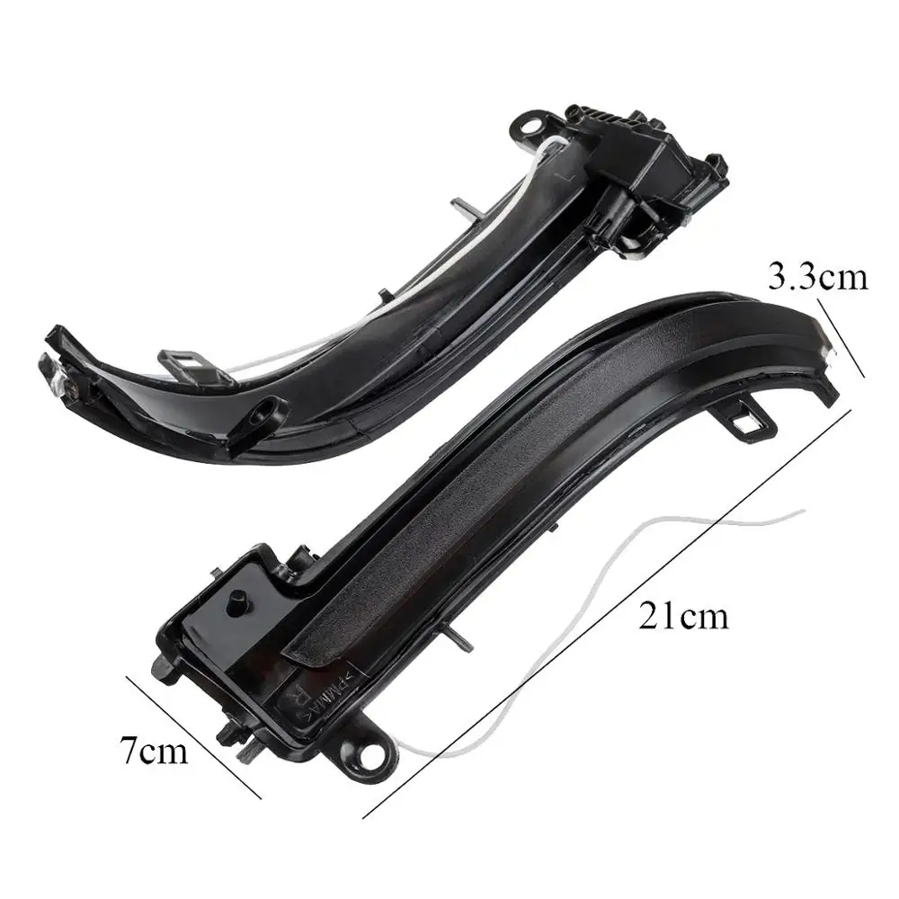 

New Car LED Dynamic Rearview Mirror Light Turn Signal Light Indicator for BMW F20 F21 F22 F30 E84 1 2 3 4 Series Amber&Blue