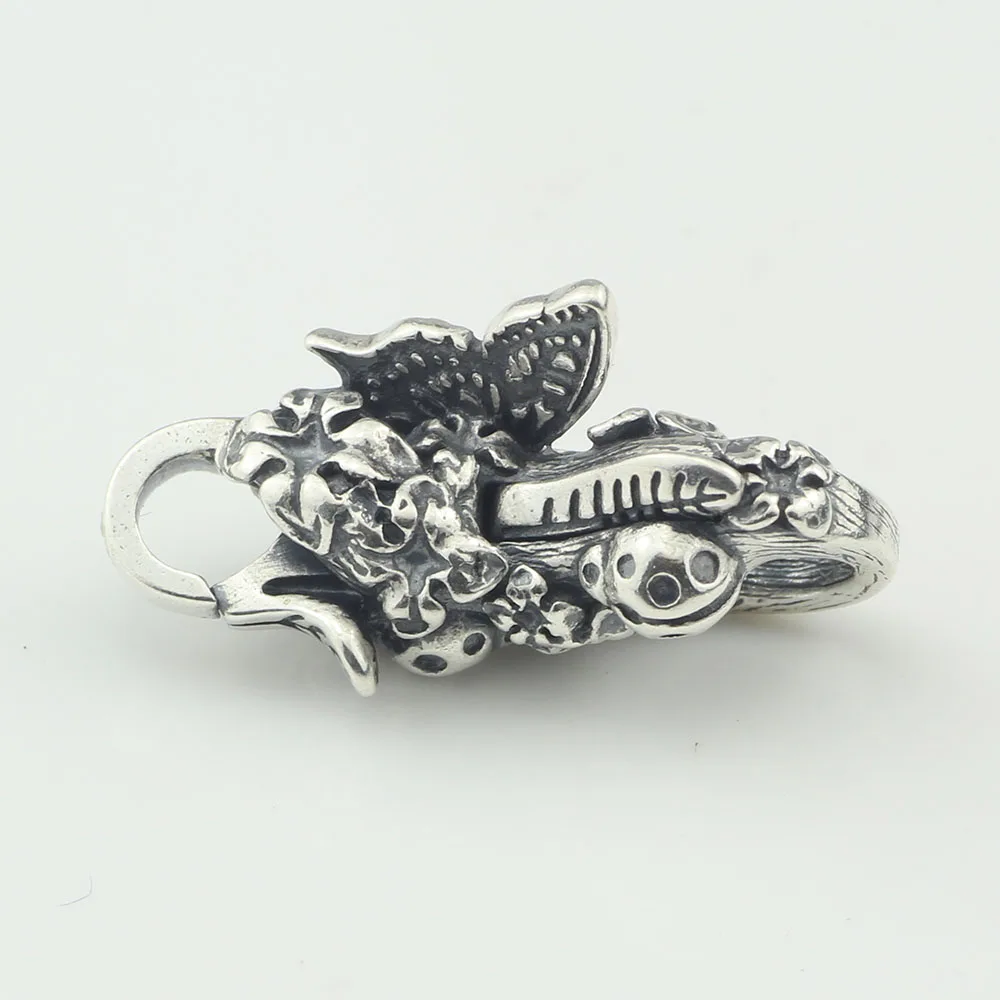 925 Sterling Silver Papillon Lock Butterfly European Charm Diy Jewelry Beads Women Accessories Bracelet | Украшения и аксессуары