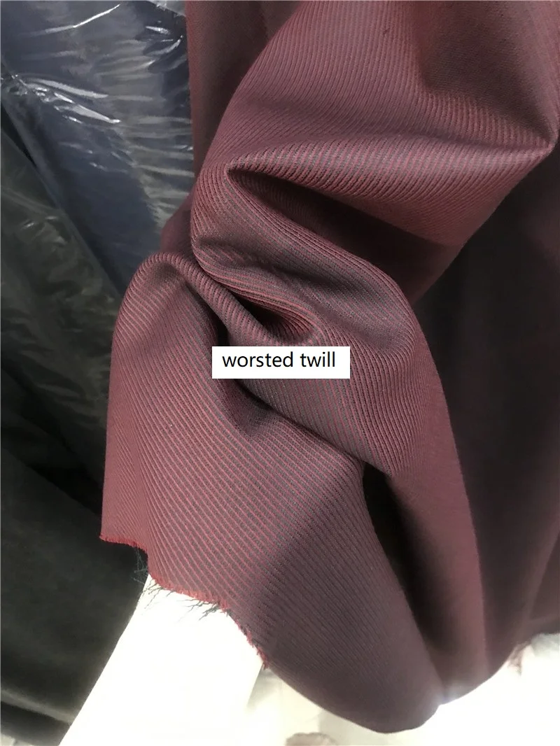 

Бесплатная доставка 65% шерсть вино камвольная шерстяная ткань цена за 1 метр 59 "в ширину