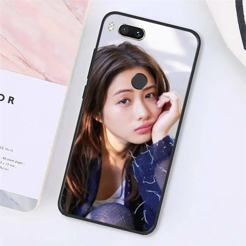 

Satomi Ishihara japanese actor Phone Case For Xiaomi Redmi note 7 8 9 t max3 s 10 pro lite cover funda coque shell