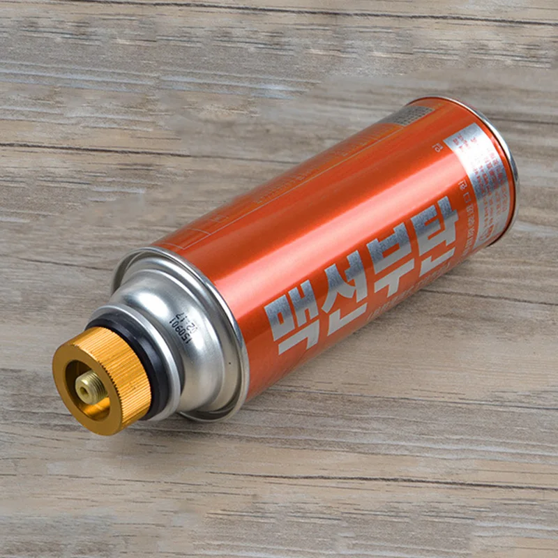 

Outdoor Gas Stove Propane Refill Adapter Flat Cylinder Tank Coupler for Camping DSD666