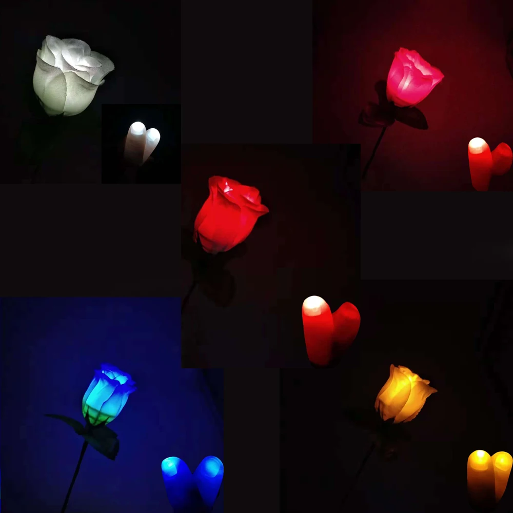 

Flash Rose Stage Magic Tricks Props Toys Street Magia for Kids Lovers