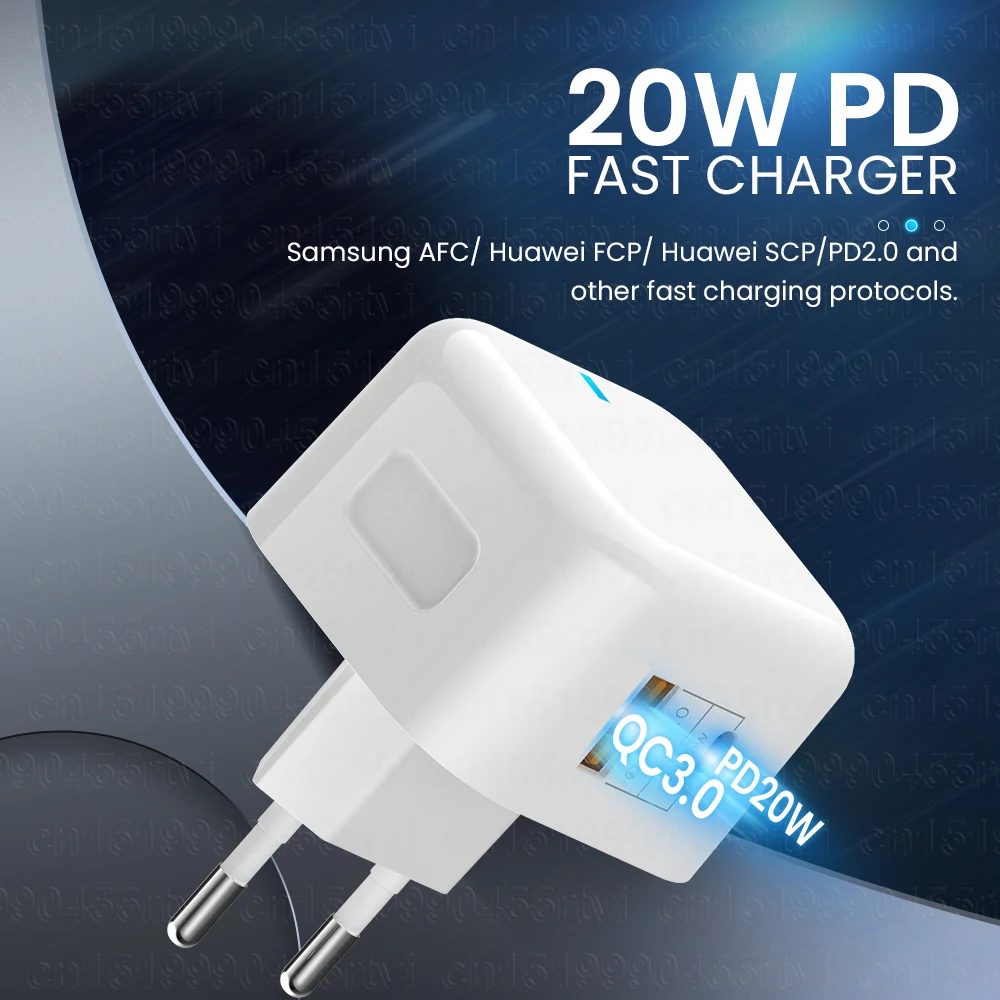 20w phone charger for iphone 13 12 pro max x 8 pd qc3 0 fast charger usb type c charger usb c wall adapter plug quick charger free global shipping
