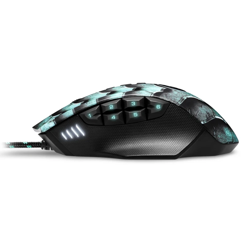 Мышь Sharkoon Drakonia II Green оптическая 15000 dpi USB подсветка RGB цвет: черный/зеленый|Мыши| |