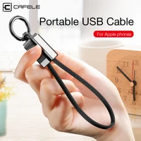 2 in1 keychain usb cable for iphone xs 8 7 6 mini usb cable for iphone 6 7 8 xs max aluminum alloy keychain charging cable