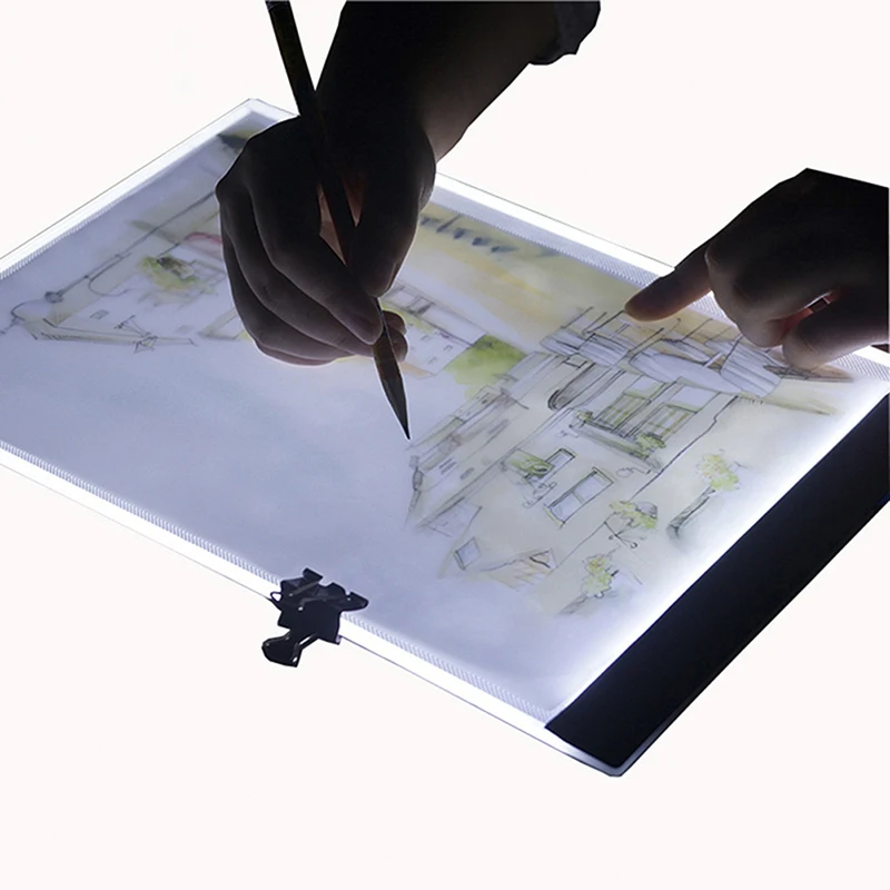 

Планшет светодиодный планшет для рисования из тонкой художественной трафарет доска для рисования светильник световой короб отслеживание ...