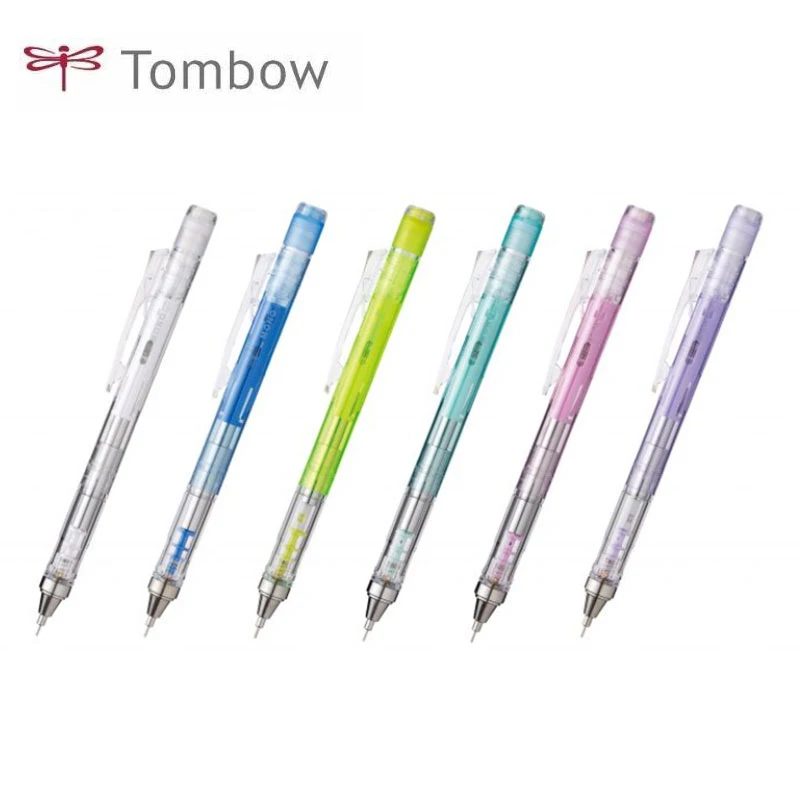 

1PCS Tombow MONO High-gloss Transparent Limited Edition Shakes Out Lead Student Supplies, Drawing and Writing Mechanical Pencil