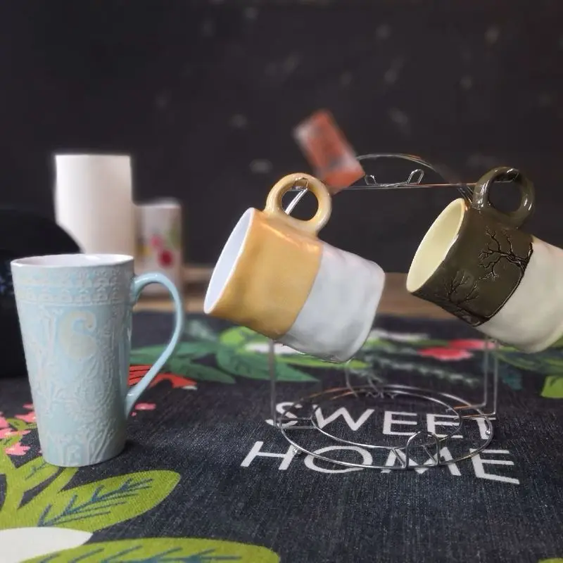 3 шт./случайный Творческий мультяшный керамический стакан кружка кофейная чашка