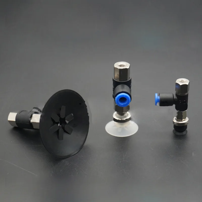 Female thread One-tonch fitting Flat Without buffer Vacuum Pad ZPR13UN ZPR16UN ZPR10UN ZPR20UN-04/-06/-08/-B5/-B4/-B6 vacuum cup |