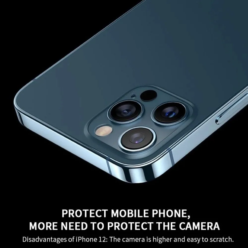 Защита объектива камеры для iPhone 13 13Pro 11 12 Pro Max Mini металлическая пленка из