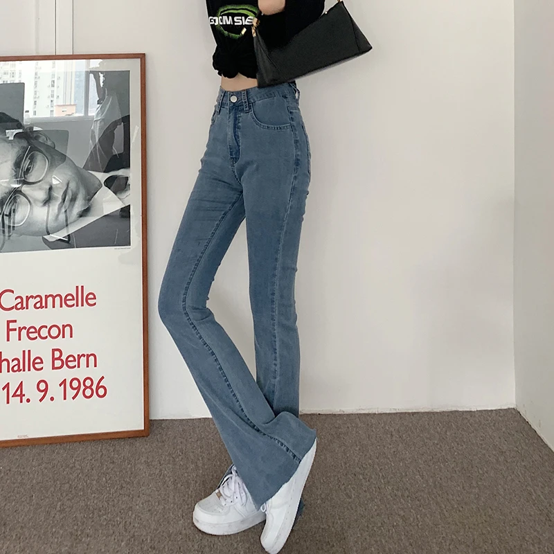 

High Waist Women's Fashion Baggy j Jeans Denim Trousers Oversize Pants