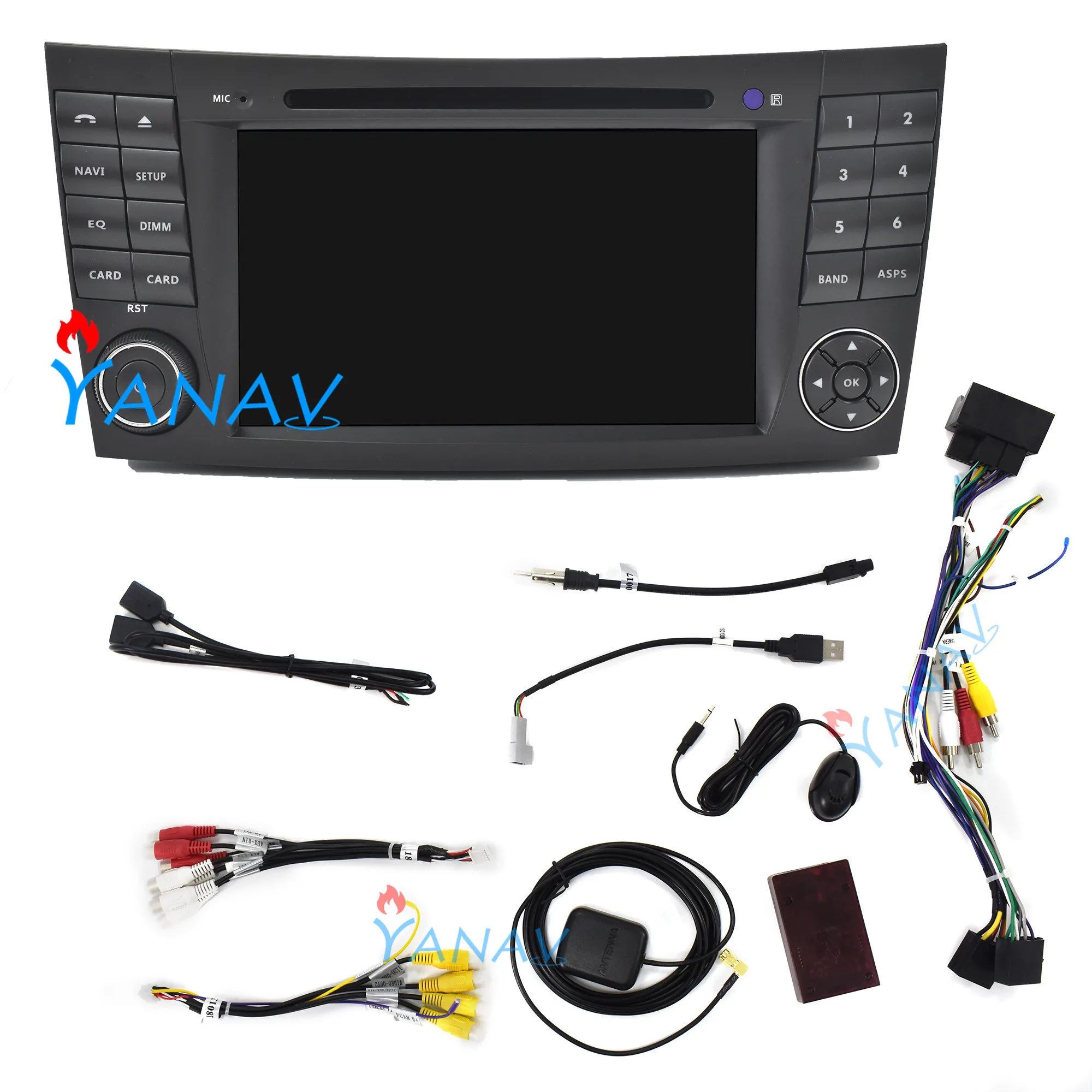 Автомобильный стерео приемник DVD android 10 для E-Class W211Mercedes Benz CLK G-Class W463 CLS W219 2002-2009