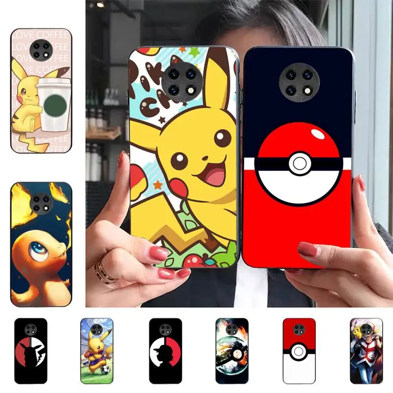 

Cute-Pokemones Anime Phone Case For Redmi 9 5 S2 K30pro Silicone Fundas for Redmi 8 7 7A note 5 5A Capa