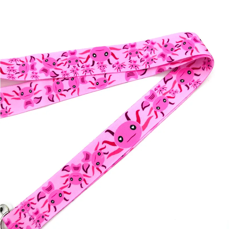 Axolotl ремешок на шею в виде дракона шнурок для ключей держатель ID-знака веревочные