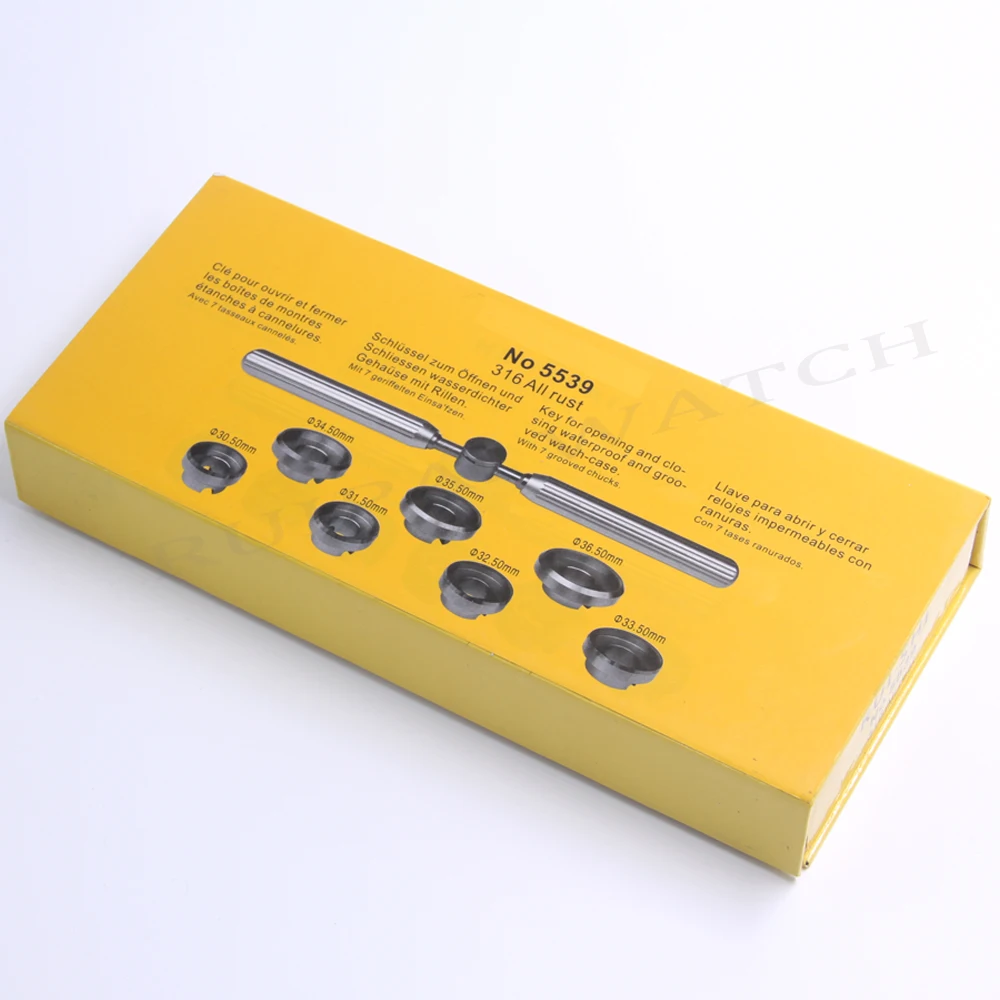 

Watch repair tool 316 all-steel 5539 meter opener 30.5/31.5/32.5-36.5mm professional meter opener