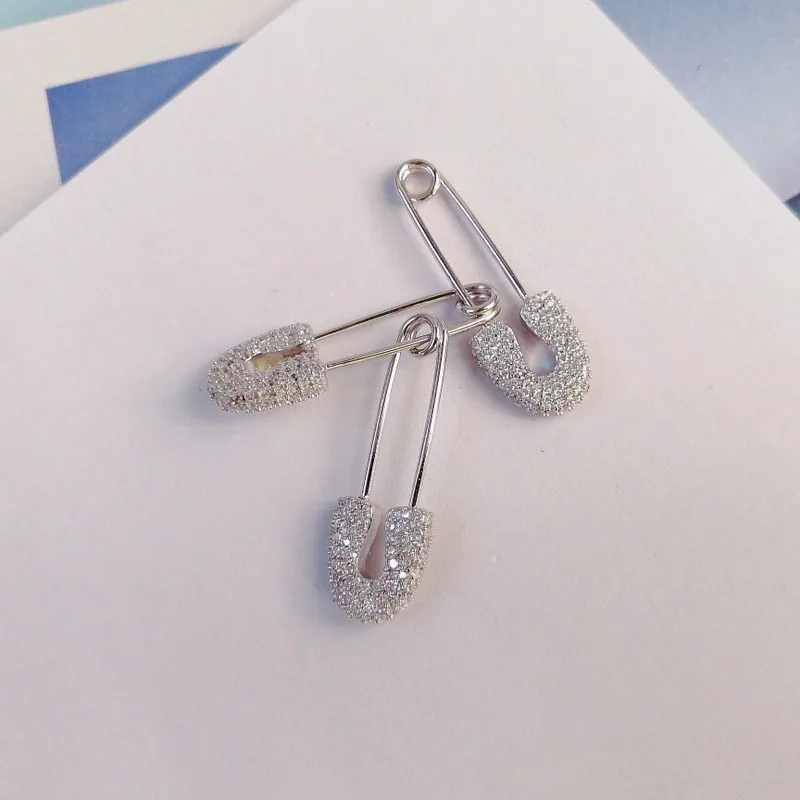 Женские серьги из серебра 925 пробы с фианитом | Украшения и аксессуары