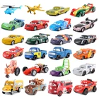 Детский игрушечный автомобиль Disney Pixar машина, 3, Lightning McQueen, гоночная семья, 38, Джексон, шторм, Рамирез, 1:55, литой металлический сплав