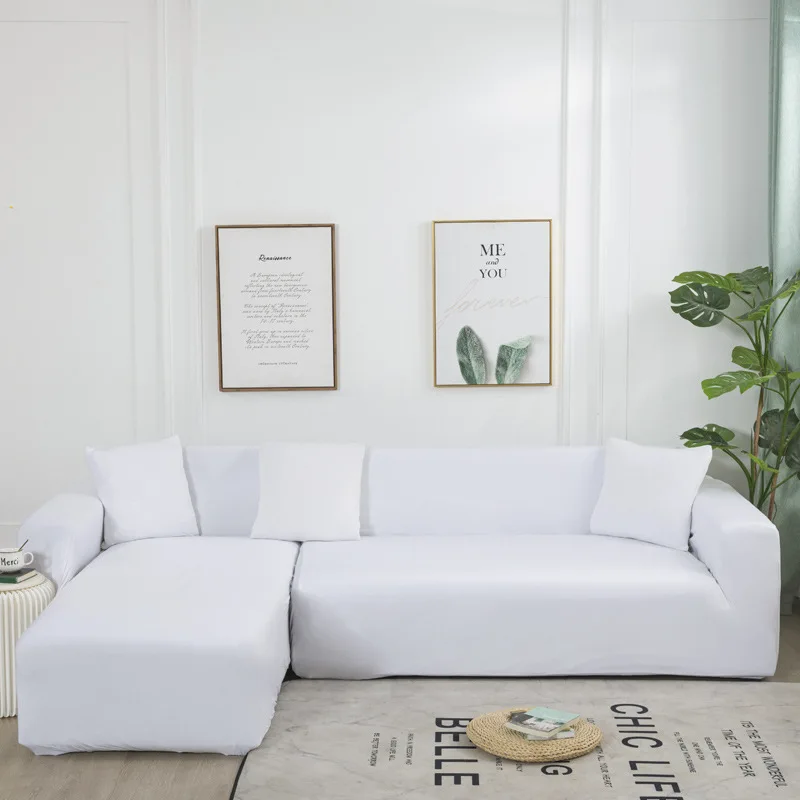 

Stretch Sofa Covers for Livingroom Solid Color Covers of Sofas Sofa Chair Couch Cover Home Decor 1/2/3/4-seater