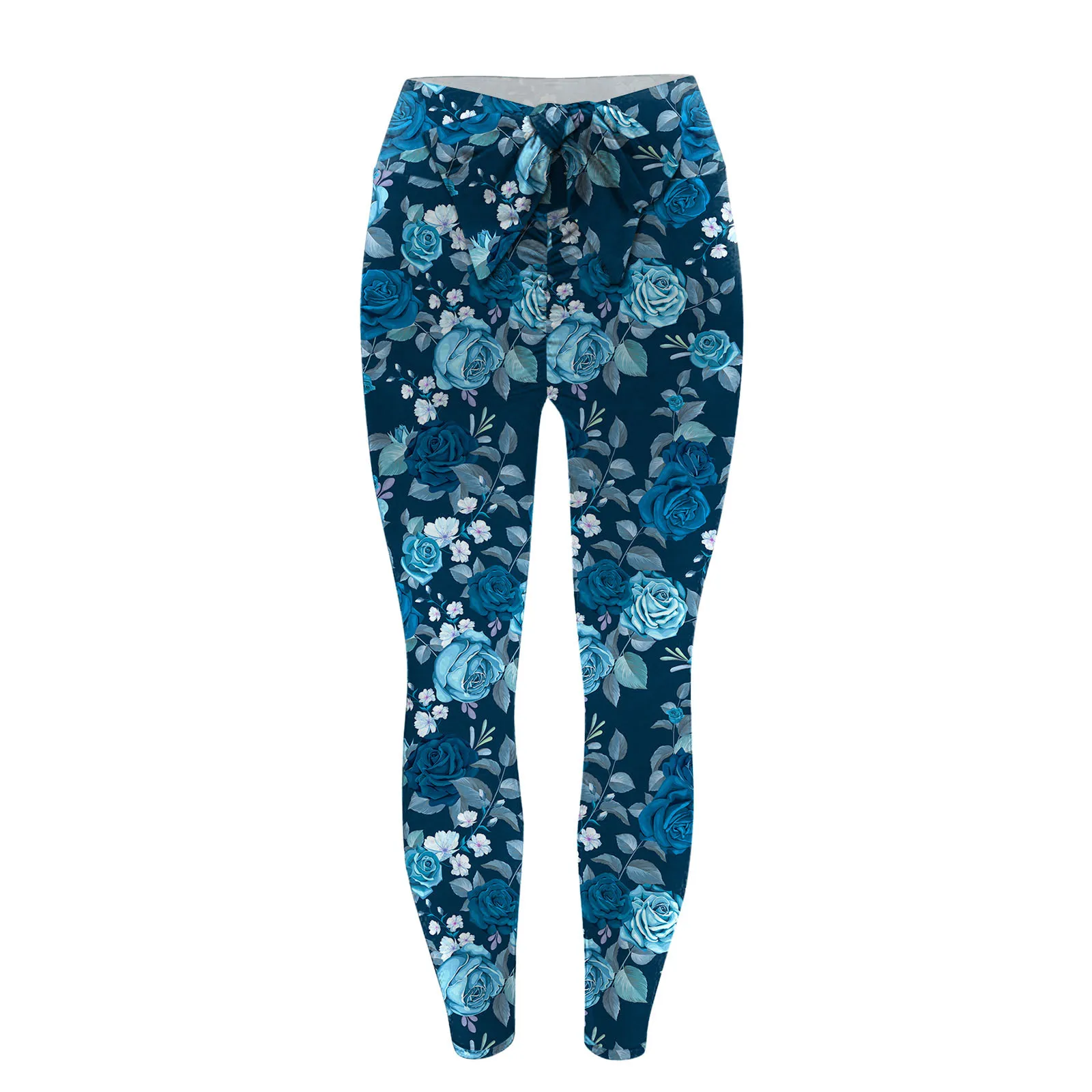 

Sexy Summer Women Leggings Seamless Fitness Trousers Printing High Waist Bow Stretch Strethcy Legging Movement Ladies Clothing