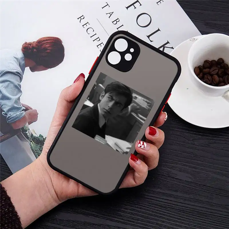 

Aidan Gallagher Number Five TV series Phone Cases matte transparent For iphone 7 8 11 12 plus mini x xs xr pro max cover
