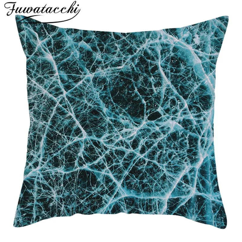 Чехол для подушки Fuwatacchi Cold Tune Abst чехол реки океанская Подушка домашняя