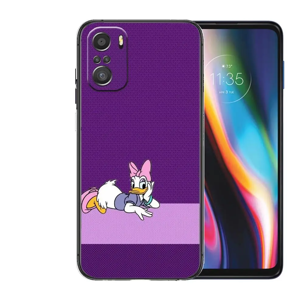 Disney duck phone Phone Case For xiaomi mi 11 Lite pro Ultra 10s 9 8 MIX 4 FOLD 10T 5g Black Cover Silicone Back Prett |